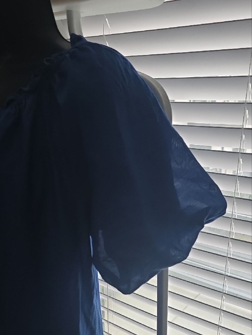 H&M Royal Blue Drawstring-Detail Maxi Dress - Picture 6 of 10